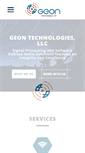 Mobile Screenshot of geontech.com
